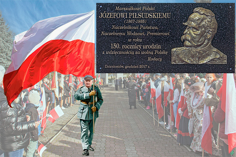 104. rocznica Bitwy Warszawskiej - Cudu Nad Wis - Dzieroniw pamita - 15.08.2024.2023.