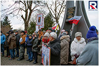 43. rocznica wprowadzenia stanu wojennego w Polsce - 13.12.2024. Zakaz uywania nagonienia w parafii pw. Chrystusa Krla w Dzieroniowie.