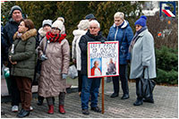 43. rocznica wprowadzenia stanu wojennego w Polsce - 13.12.2024. Zakaz uywania nagonienia w parafii pw. Chrystusa Krla w Dzieroniowie.