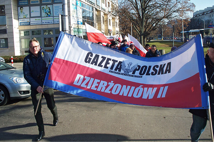Demonstracja poparcia reformy sdownictwa. ''Ani kroku w ty'' - 08.02.2020.