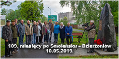 109. miesięcy po Smoleńsku – Dzierżoniów 10.05.2019.