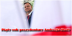 Piąty rok prezydentury Andrzeja Dudy.