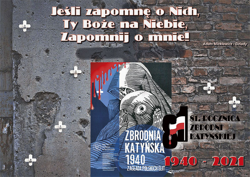 Wystawa „Zbrodnia Katyska 1940. Zagada polskich elit” - 15.03.2021.