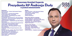 Honorowy Komitet Poparcia Prezydenta RP Andrzeja Dudy w powiecie dzieroniowskim - 24.06.2020.