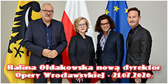 Halina Odakowska now dyrektor Opery Wrocawskiej - 21.07.2020.