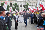 Wielki protest Solidarnoci w Warszawie - 10.05.2024.