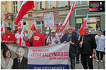 Manifestacja na widnickim Rynku w obronie ksidza Michaa - 08.07.2024. 