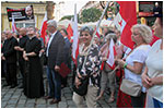 Manifestacja na widnickim Rynku w obronie ksidza Michaa - 08.07.2024. 