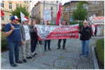 Manifestacja w obronie aresztowanego ksidza Michaa Olszewskiego - 04.07.2024.