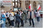 Manifestacja w obronie aresztowanego ksidza Michaa Olszewskiego - 04.07.2024.