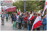 Manifestacja w obronie aresztowanego ksidza Michaa Olszewskiego - 04.07.2024.