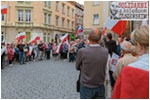 Manifestacja w obronie aresztowanego ksidza Michaa Olszewskiego - 04.07.2024.