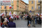 Manifestacja w obronie aresztowanego ksidza Michaa Olszewskiego - 04.07.2024.