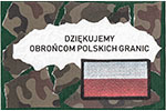 „Murem za polskim mundurem”. Uczniowie z Olesznej wyrazili swoje wsparcie dla żołnierzy - 20.11.2021.