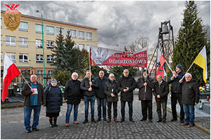 75. rocznica egzekucji onierzy Armii Krajowej w Dzieroniowie - 17.01.2025.