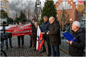 75. rocznica egzekucji onierzy Armii Krajowej w Dzieroniowie - 17.01.2025.