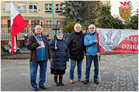 75. rocznica egzekucji onierzy Armii Krajowej w Dzieroniowie - 17.01.2025.