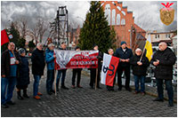 75. rocznica egzekucji onierzy Armii Krajowej w Dzieroniowie - 17.01.2025.