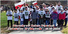 Narodowy Dzie Pamici onierzy Wykltych - 01.03.2020.